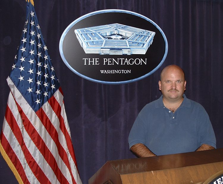 The group toured the Pentagon - Steve Smith