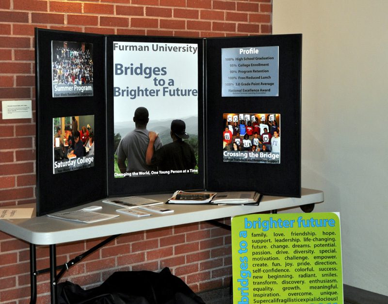Bridges to a Brighter Future received the $1000 award sponsored by the South Carolina State Board of Education