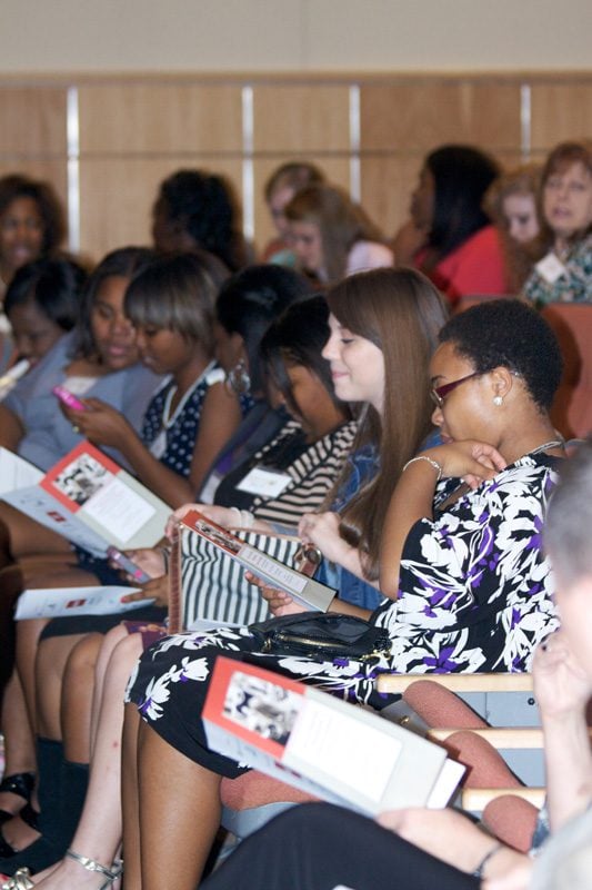 Students from all over the state came to Columbia for the presentation