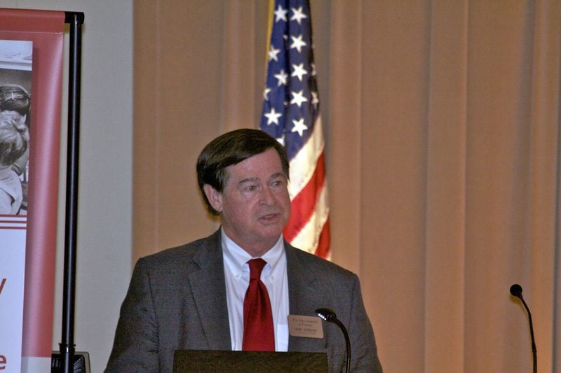Don Gordon, Executive Director of the Riley Institute at Furman, welcoming everyone