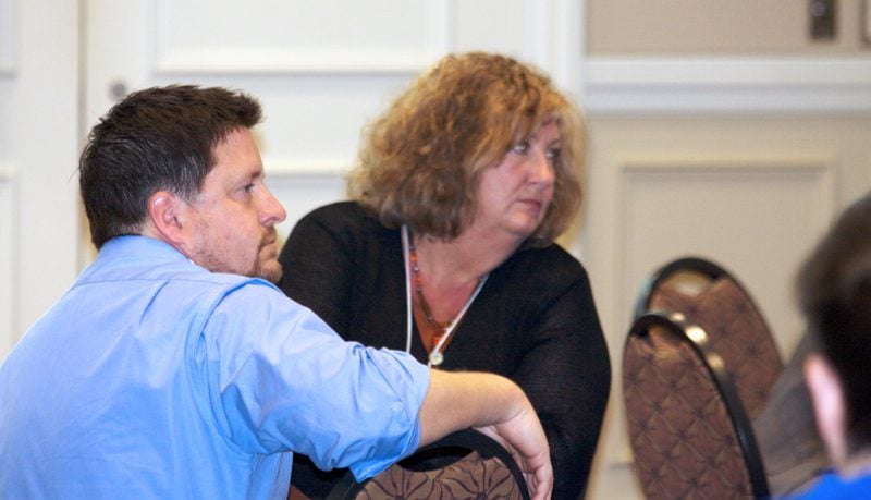 Eric Billiet and Julie Wild-Curry