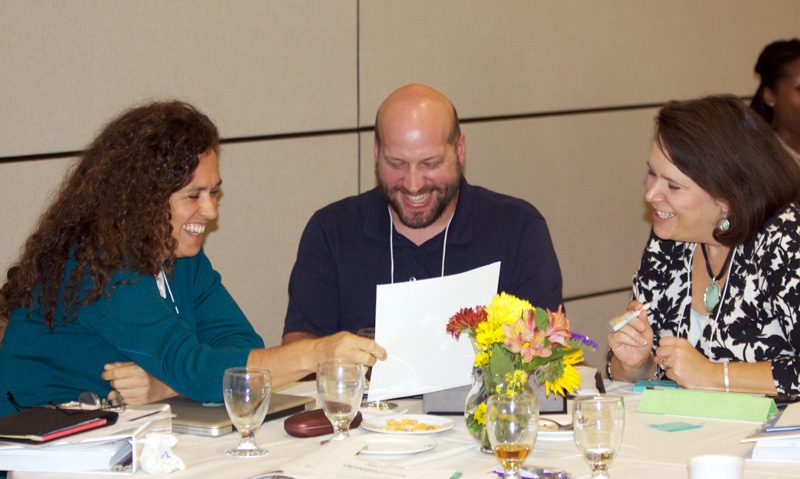 Paula Adams, Ken Anthony and Blaire Denson