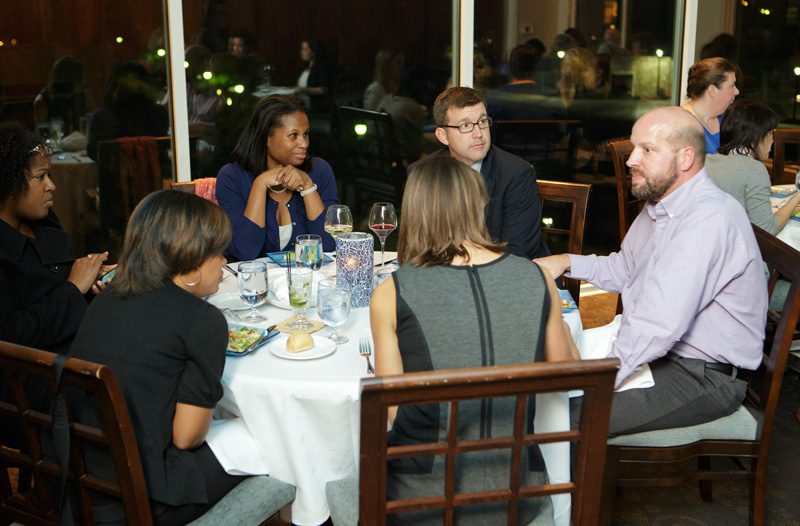 (l-r) Sonja Currie, Amanda Scott Thomas, Nyeema Watson, Ron Fairchild, Ken Anthony and Cathy Stevens