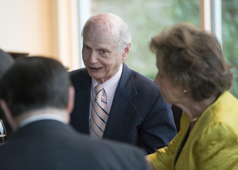 Secretary Riley and Betty Farr