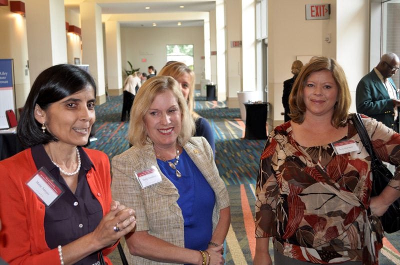 Guests at the luncheon