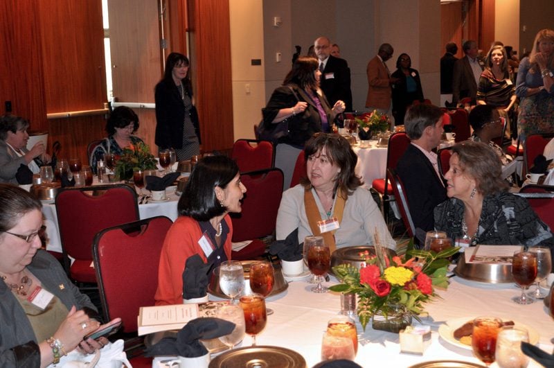 (l-r) Maria Arroyo, Susan DuPlessis and Sara June Goldstein