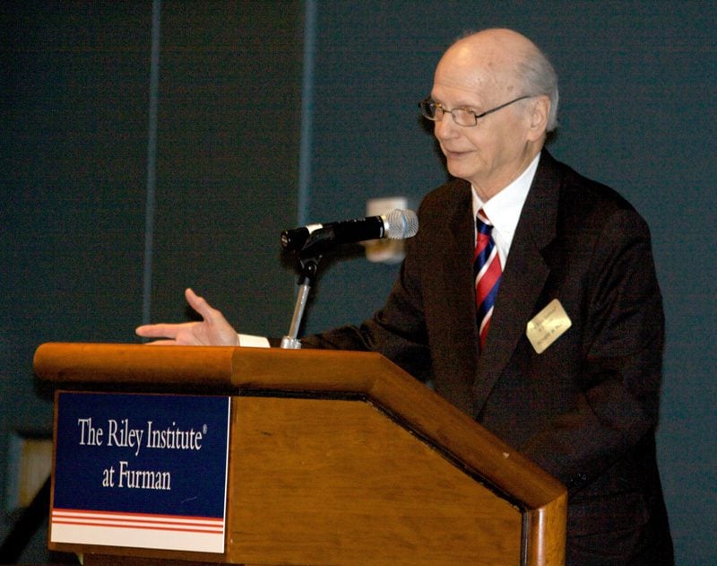 Secretary Riley offers his remarks