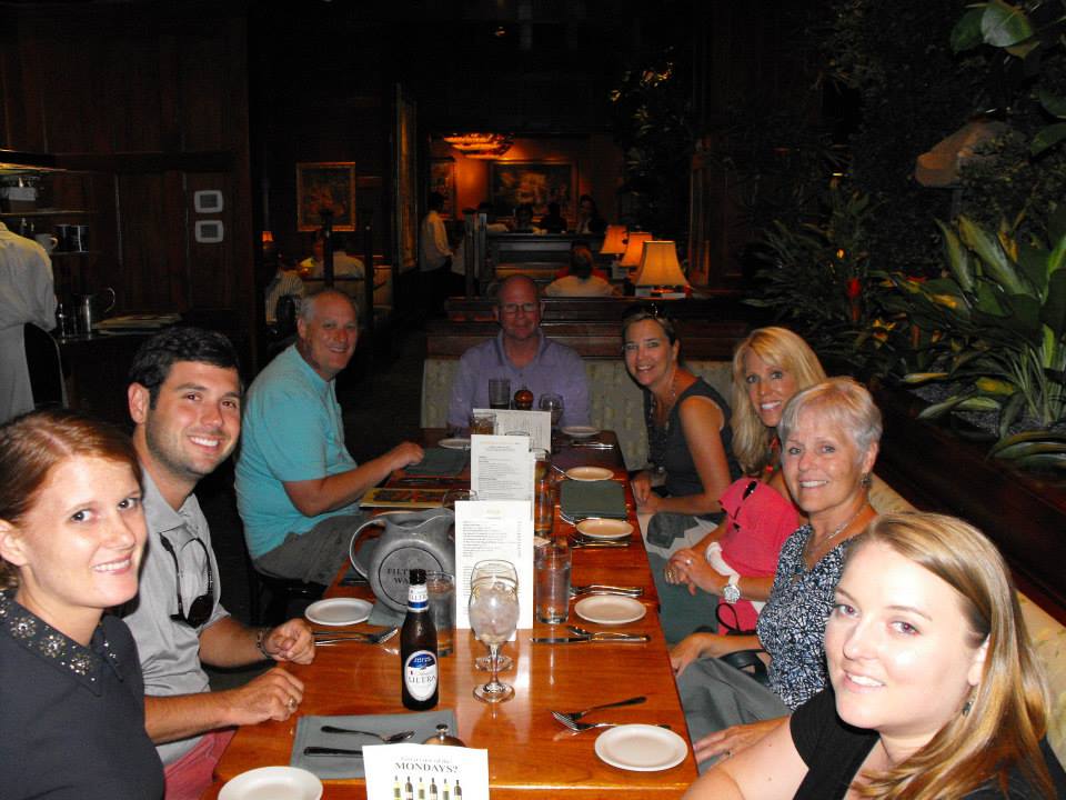 (l-r) Taylor Bauer. Daniel Bailey, Bob Roudybush, Glenn Robinson, Liz Smith, Melody Shafer, Sandy Rinck, and Aubrey Stegall