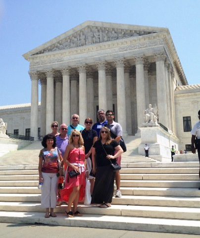 (l-r) Katie Crosby, Melody Shafer, Aubry Stegall; Row 2 (l-r) Liz Smith, Glenn Robinson, Bob Roudybush, Taylor Bauer, Pablo Rivera-Arriaga and Daniel Bailey