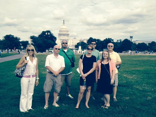 (l-r) Melody Shafer, Glenn Robinson, Pablo Rivera-Arriaga, Taylor Bauer, Daniel Bailey, Aubry Stegall and Bob Roudybush