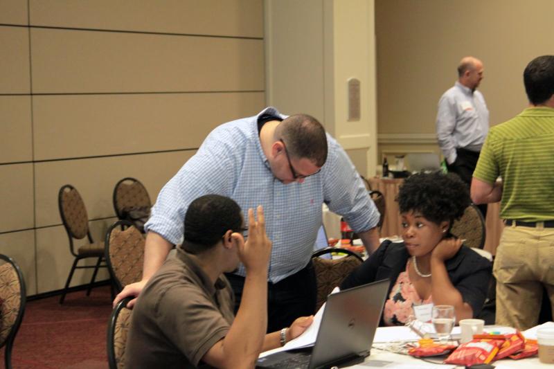 WRP Fellows brainstorm