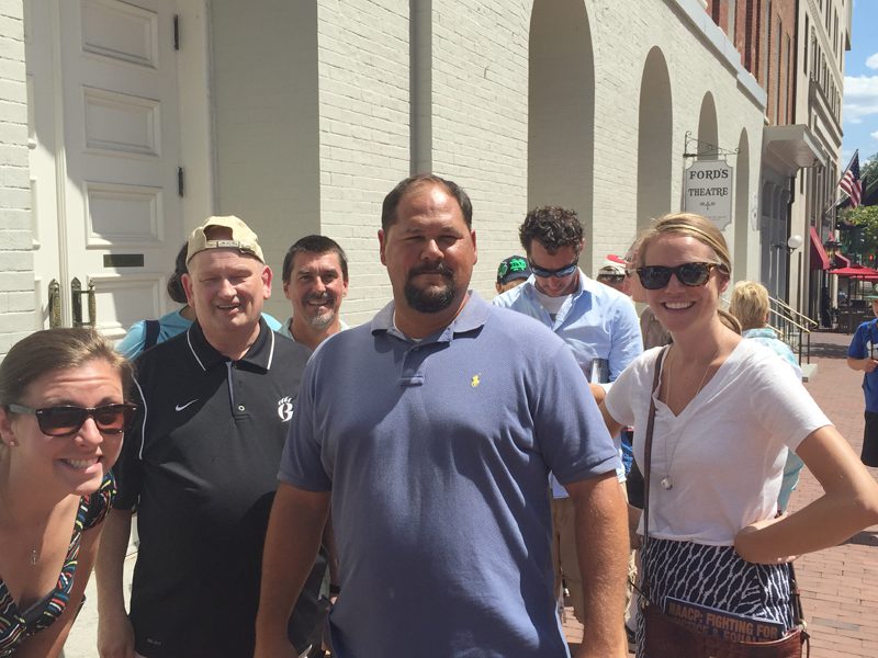 Teachers of Government at Ford's Theater