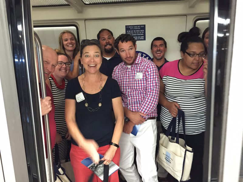 Teachers of Government on the Senate Train to meet S.C. Senator Tim Scott