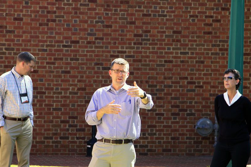 Activity demonstrating the summer learning gap, led by Ron Fairchild