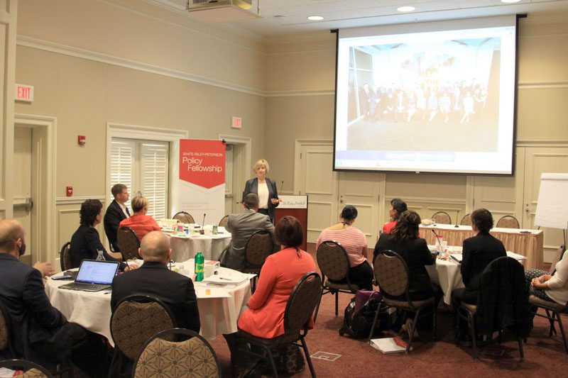 SC State Superintendent of Education Molly Spearman addresses WRP Fellows