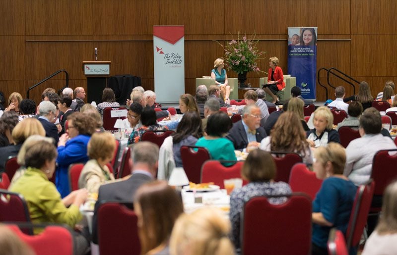 Molly Spearman and Linda O'Bryon