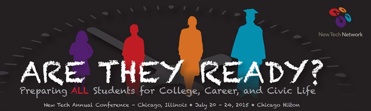 "Are They Ready" logo for New Tech Conference