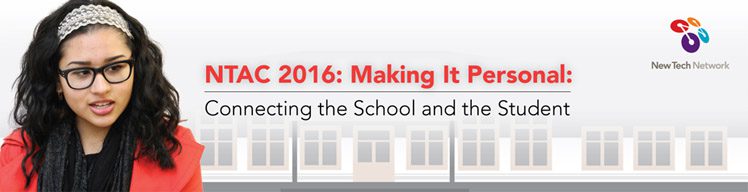 2016 New Tech Annual Conference banner for conference