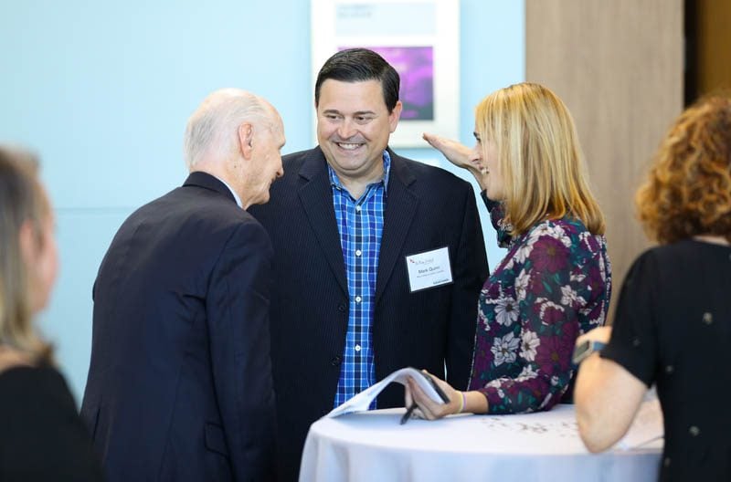 Secretary Riley, Mark Quinn and Cathy Stevens