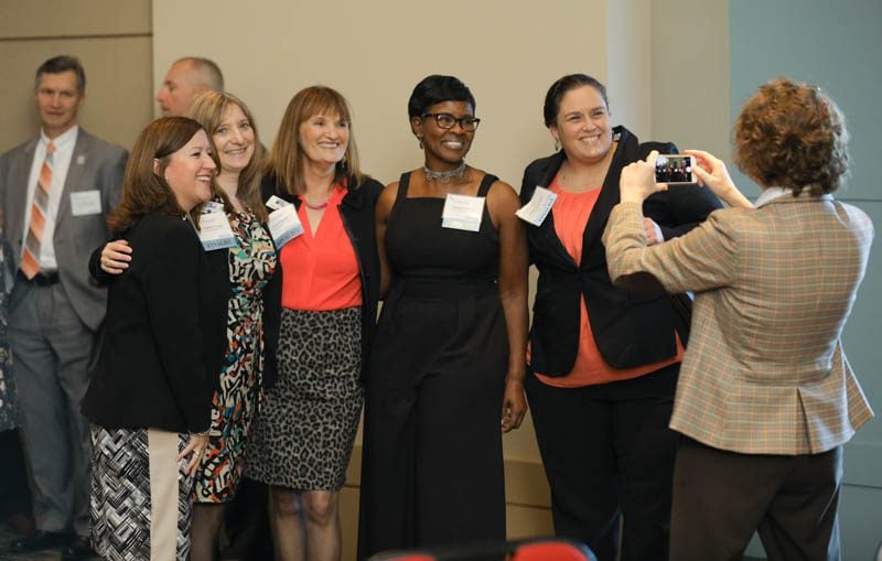 Camp iRock team members: (l-r) Traci Boyles, Karen Culley, Julie Capaldi, Ablean Hann and Alida Gardiner