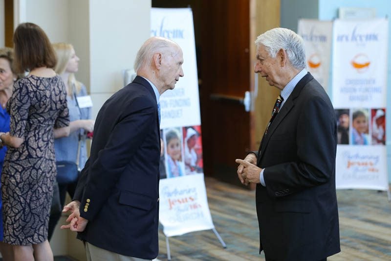 Secretary Riley and Jack Bass, College of Charleston