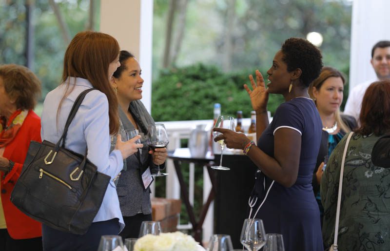 (l-r) Jessica Woltjen, Elyse Preston and Kamalisha Green