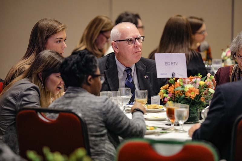 SC ETV guest table
