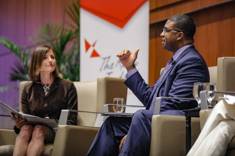 Russell Booker speaking