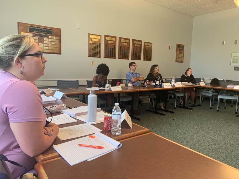 (l-r) Shawna Fowler, Cynthia Knotts, Nathan Campbell, Sarah Rinker and Sara Crider