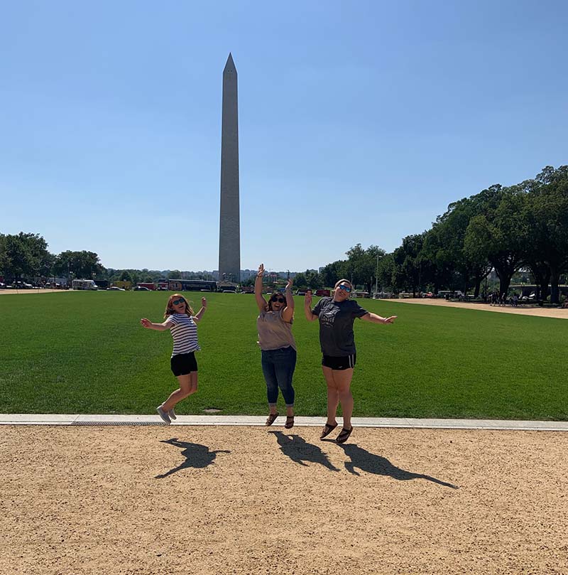 (l-r) Kerri Pratt, Sarah Rinker and Shawna Fowler