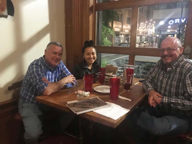 (l-r) Stan Kocos, Zong Vang and Jeff McCoughey