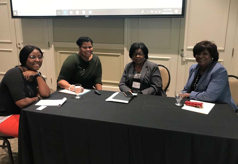 (l-r) Tiyana Glenn, Tyneisa Gibbes, Deborah McKetty and Tamela Spann