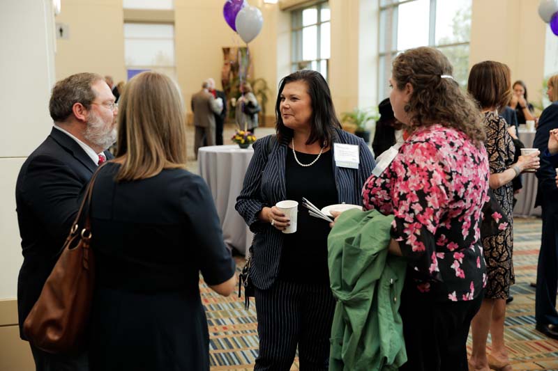 Members of Carolina Teacher Induction Program (l-r) Morgan Lee, Cindy Van Buren and Angela Adams