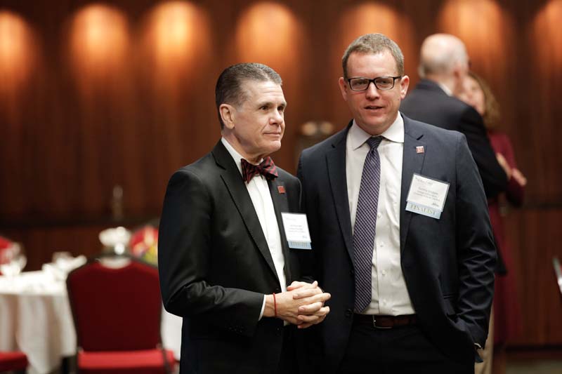 (l-r): Jon Pedersen, Dean, College of Education at the University of South Carolina, and Tommy Hodges, College of Education at the University of South Carolina