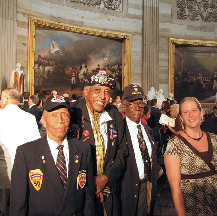 Buffalo soldiers and Tuskegee Airmen