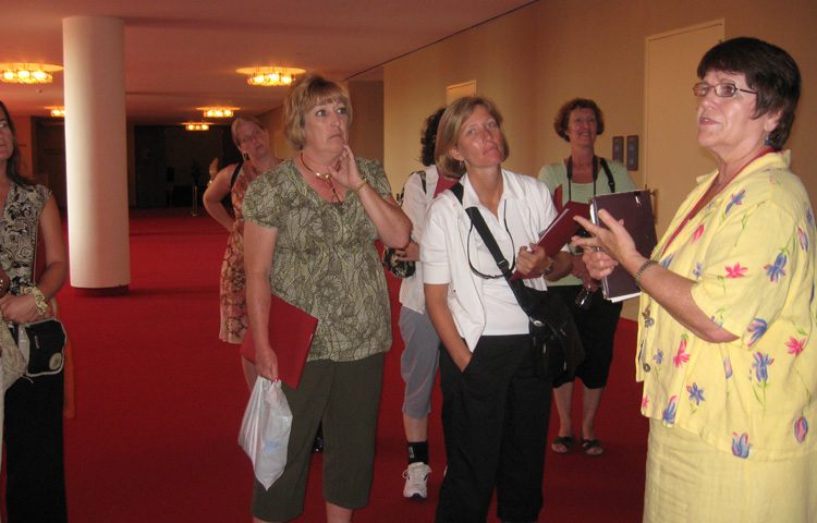 A tour of the John F. Kennedy Center for the Performing Arts