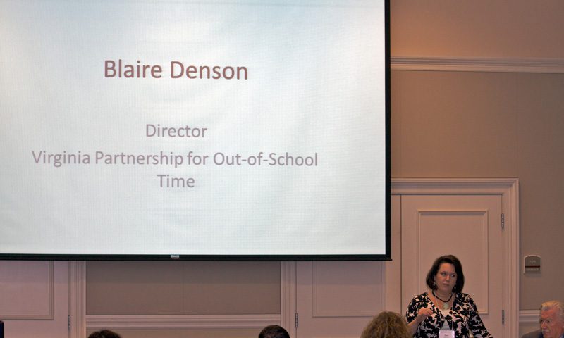 Blaire Denson, Director, Virginia Partnership for Out-of-School Time, Richmond, VA