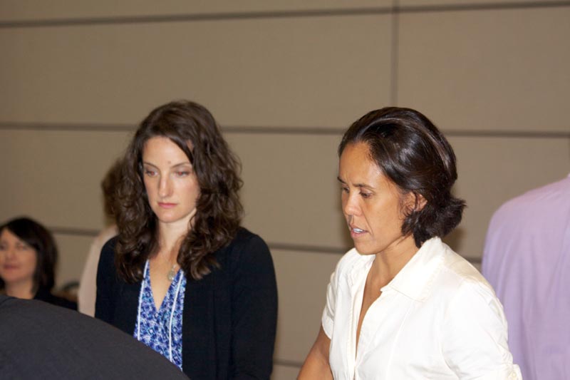 (l-r Erica McCleskey, Director of BOOST in South Carolina, and Marlene Zeug, Institutional Analyst II at the Hawai'i Department of Education