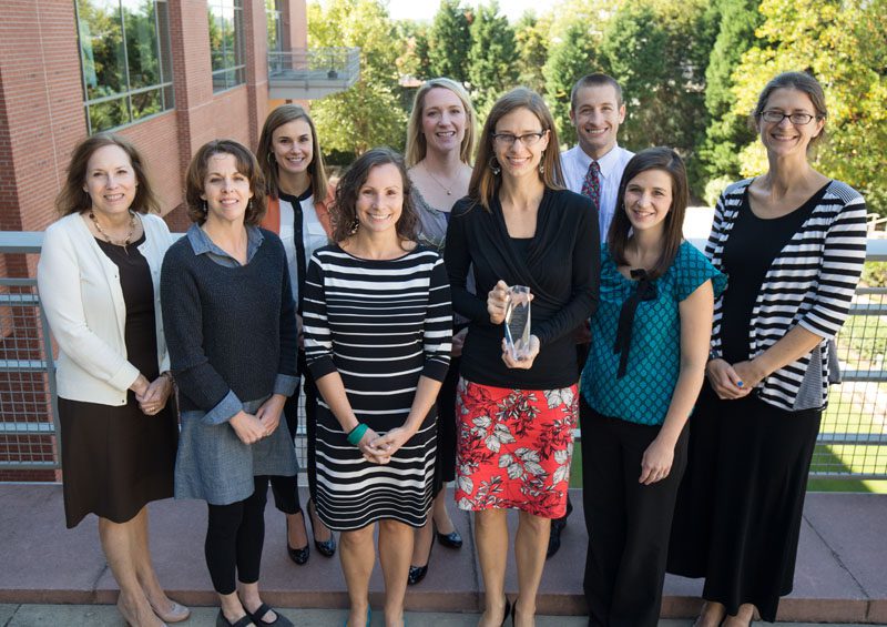Reach Out and Read Carolinas team, 2015 WhatWorksSC Award finalist