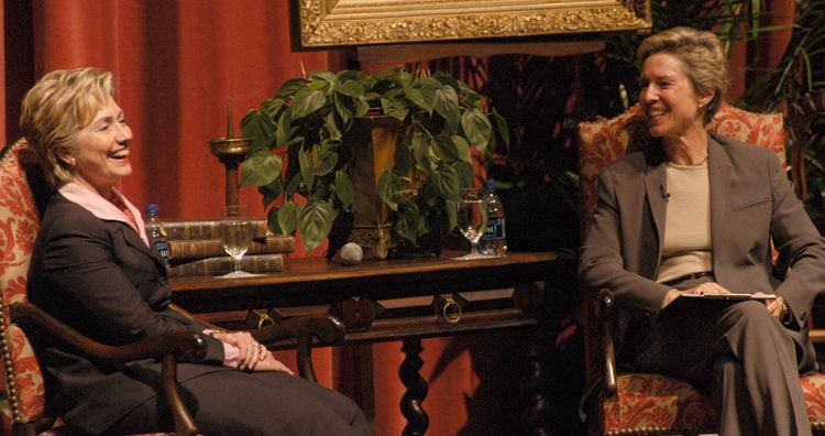 Senator Clinton and Deedee Corradini