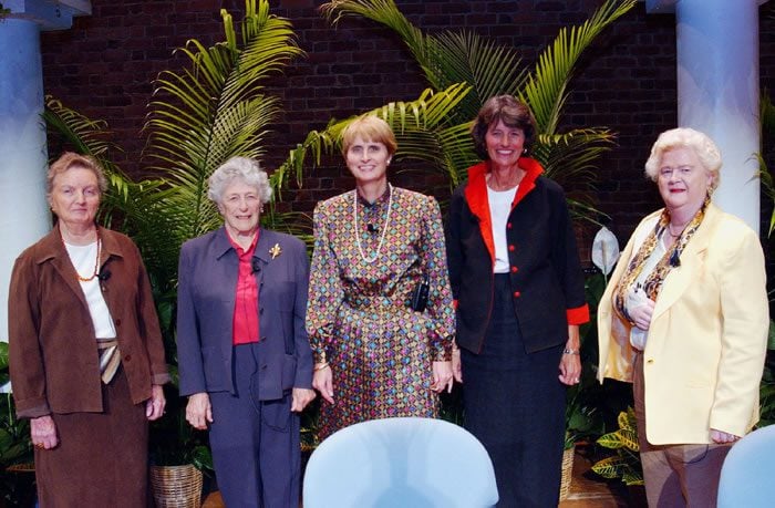(l-r): Manly, Keyserling, Strobel, Patterson, Ridgeway