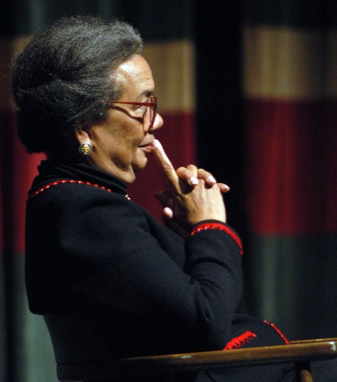 Marian Wright Edelman, founder of the Children's Defense Fund