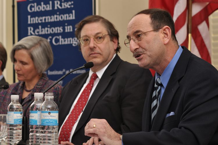 Panel II: (l-r) Shelley Rigger, Hank Levine and David Finkelstein