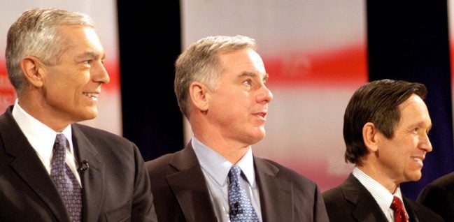 Clark, Dean and Kucinich