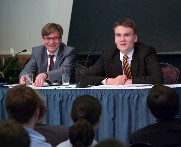(l-r) Josef Braml, Resident Fellow, Editor-in-Chief 
