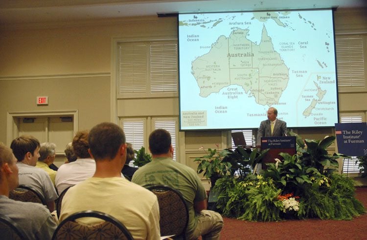 The address was attended by many community members, students, faculty and staff