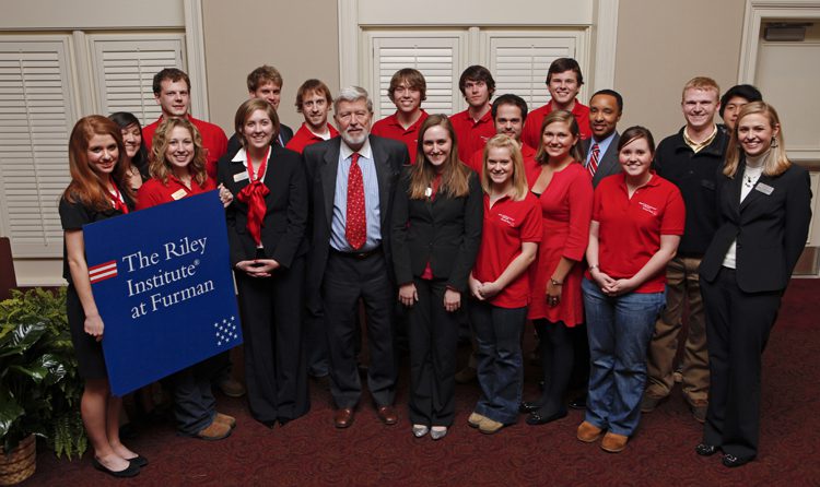 Ambassador Boyatt with the Advance Team students
