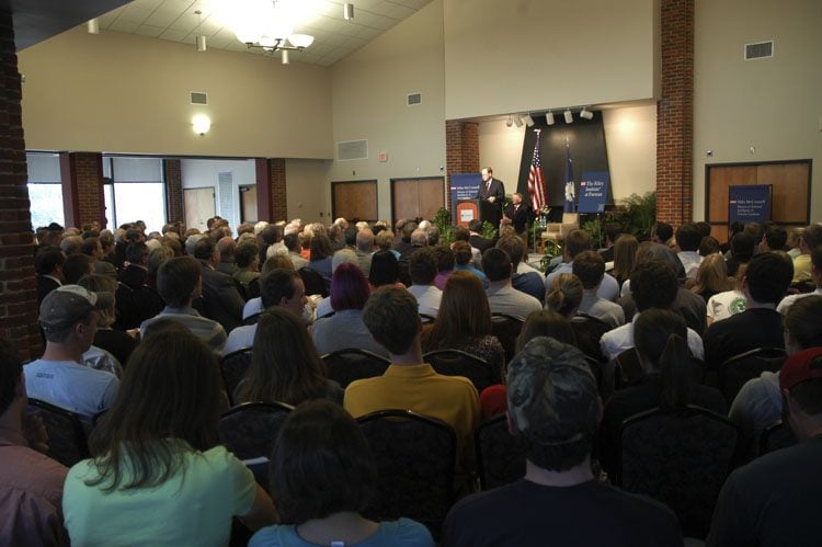Over 350 students, faculty and community members attended this event