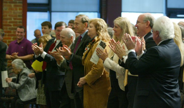 Audience members