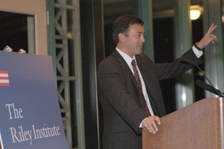 Peter Parussini in Hartness Pavilion